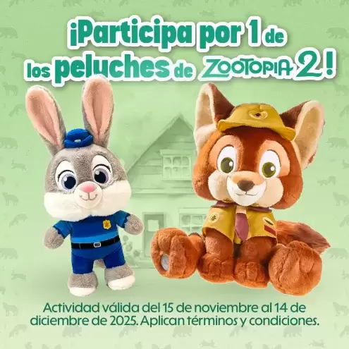 Peluches Zotopia